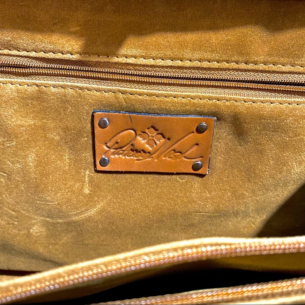 Patricia Nash Python Camellino Frame Bag - image 7